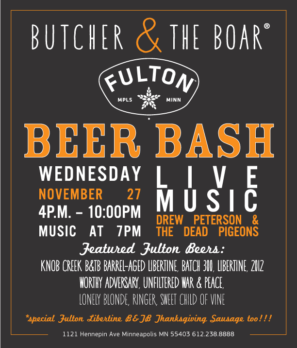 November 2013 Beer Bash